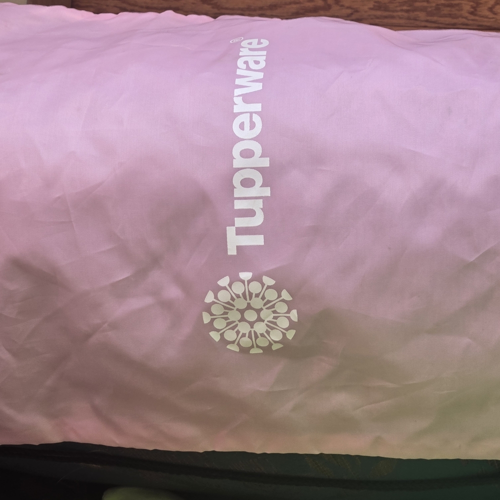 Tupperware Pink Drawstring Bag - Picture 2 of 5